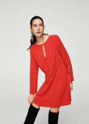 MANGO Kleid mit Zierausschnitt