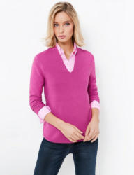 GERRY WEBER Pullover Langarm Rundhals »Pullover mit Querrippe«