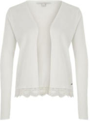 Lockere Jersey-Strickjacke