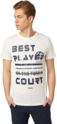 TOM TAILOR DENIM T-Shirt »T-Shirt mit großem Schrift-Print«