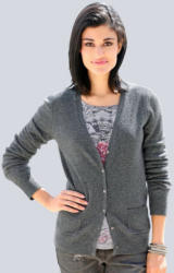 Alba Moda Strickjacke aus reinem Kaschmir