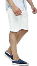 Guess SHORTS AUS BAUMWOLLMIX UMSCHLAG