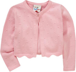 Mädchen Bolero mit Noppengarn