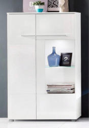 Vitrine »Vision« inkl. LED-Glaskantenbeleuchtung, Höhe 135 cm