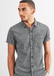 Q/S designed by Extra Slim: Hemd mit Wascheffekt