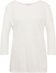 T-Shirt Shirt mit Zierknopfleiste