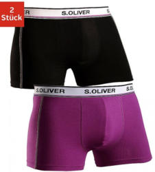 s.Oliver RED LABEL Bodywear Baumwoll-Boxer (2 Stück) Retro Pants perfekte Passform