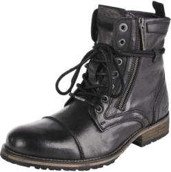 Schnürstiefel ´Melting Zipper´