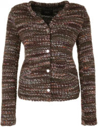 Strick-Blazer mit Webmuster