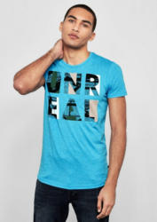 Q/S designed by Jerseyshirt mit Letter-Print