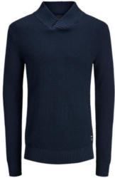 Schalkragen-Strickpullover