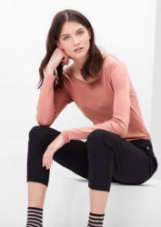 s.Oliver RED LABEL Basic-Longsleeve aus Baumwolle