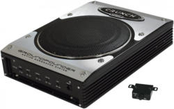 Crunch 20 cm Aktiv-Untersitz-Gehäusesubwoofer zum Einbau in Kfz »GP800«, (ein Stück)