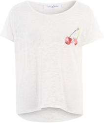 Printshirt aus Ausbrennerjersey