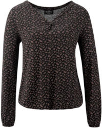 Damen Langarmshirt mit Allovermuster