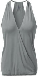 Yogi-top Mit Wickeloptik - Pearl Grey