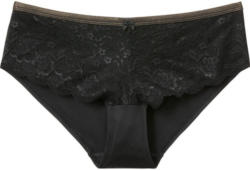 Damen Panty aus schwarzer Spitze