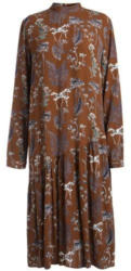 Langärmeliges, bedrucktes Kleid