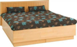 Novel Bett buchefarben