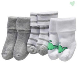 3 Paar Newborn-Söckchen