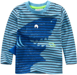 Jungen Langarmshirt mit Hai-Motiv