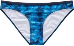 Damen Bade-Slip mit Farn-Motiv