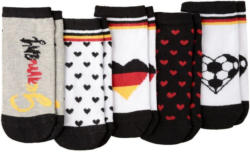 5 Paar Fan Sneaker Socken für die WM