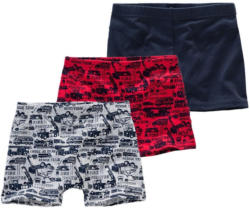 3 Jungen Boxer mit Feuerwehr-Motiv