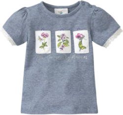 Mädchen T-Shirt mit Spitze