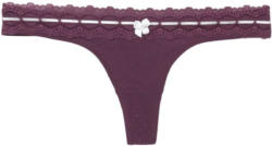 Damen String mit Swiss-Dots