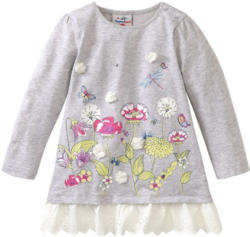 Baby Langarmshirt mit Spitzenvolant