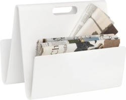 ZEITUNGSSTÄNDER Weiß