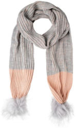 Damen Strickschal mit Pompom
