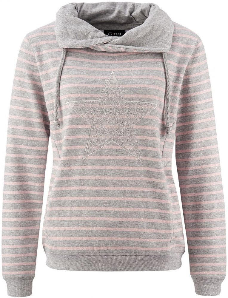 Damen Sweatshirt mit Streifen nur € 9,99 statt € 19,99 Damen Sweatshirt mit elastischem Saum | Ernsting's family