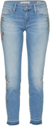 Ankle-Jeans mit Stickerei ´Serena´