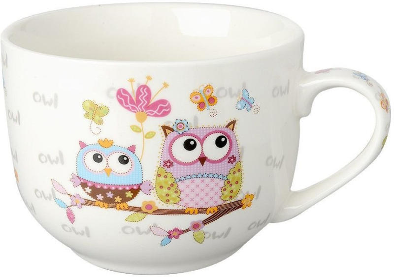 wogibtswas.at - Jumbotasse mit Eulenmotiv € 3,99 bei Ernsting's family