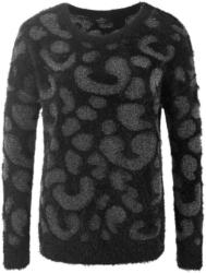Damen Strickpullover mit Glitzergarn