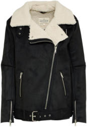 Mantel aus Lederimitat ´Shearling´