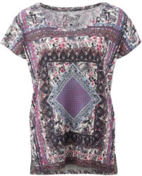 Damen T-Shirt im Patchwork-Look