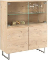 Anrei Highboard eichefarben, champagner