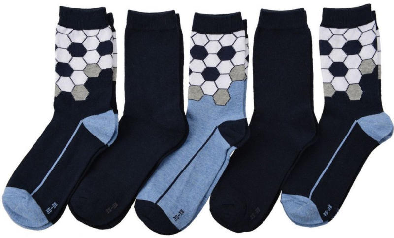 5 Paar Jungen Socken mit Fußball-Motiv ✔️ Online von Ernsting's family