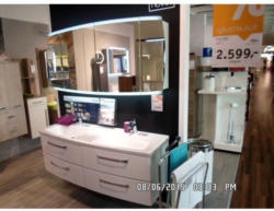 Aquarell Badezimmer Treviso