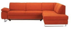 Venda Wohnlandschaft In Orange Holz, Textil orange