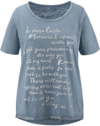 Damen T-Shirt mit Schaumdruck