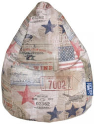 SITZSACK in Multicolor Textil