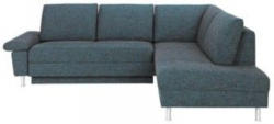Ada Austria Wohnlandschaft In Grau Textil grau