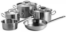 Fissler Kochtopfset silberfarben