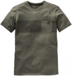 Herren-T-Shirt mit Streifen auf der Brust