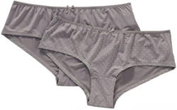 Damen-Panty mit kleiner Zierschleife, 2er Pack
