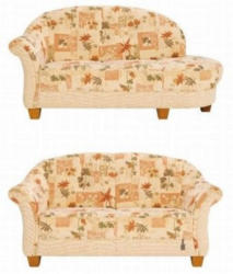 Landscape Sitzgarnitur In Beige Textil beige